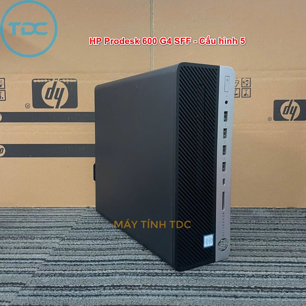 Máyđồng bộ HP ProDesk 600 G3 SFF Core i3 7100 - RAM 8GB -  SSD 256GB Nvme siêu nhanh cho văn phòng