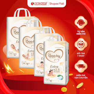 Bỉm Tã Dán Gooby Extra Thấm Hút Vượt Trội Chống Tràn Chống Thấm Ngược Đủ Size (Ngẫu Nhiên)- Bibomart