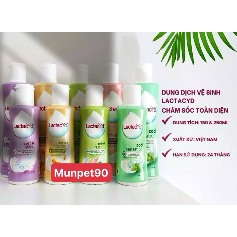 Dung dịch vệ sinh phụ nữ LACTACYD
