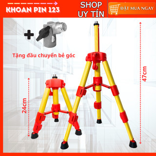  Chân máy bắn cốt laser máy cân mực cao 47cm Tripod có thể điều chỉnh 23-47cm 