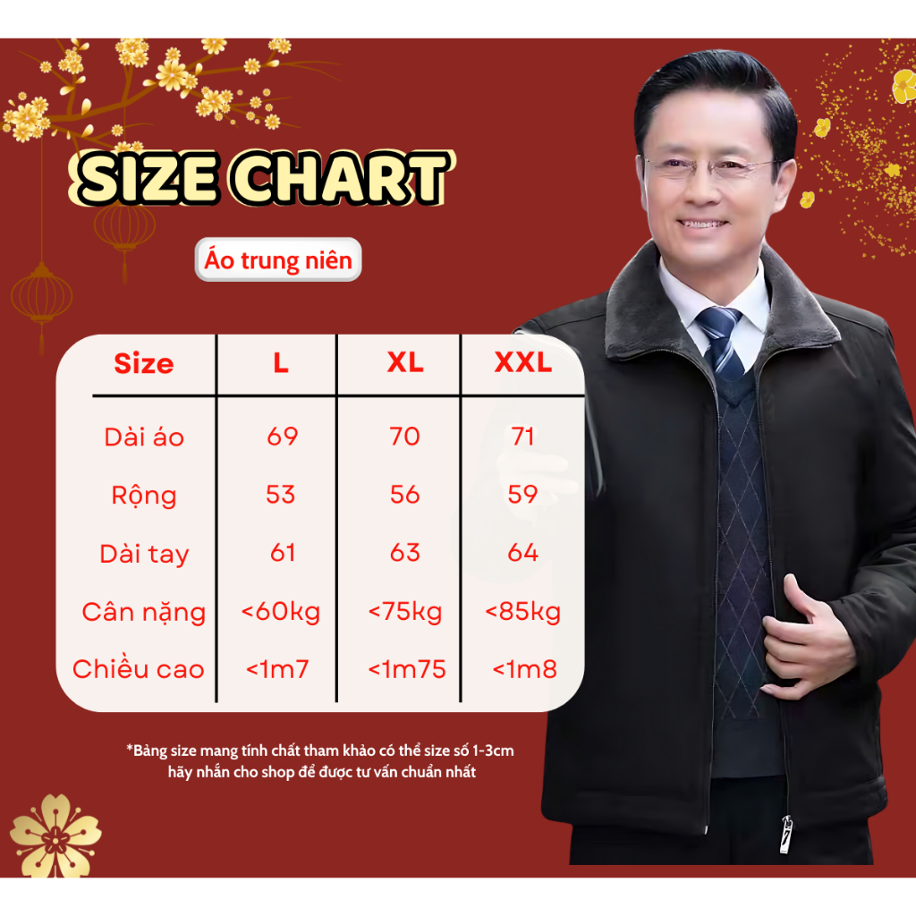 [ Cao Cấp ] Áo khoác nam trung niên lót lông nhung xịn hàng Quảng Châu, Áo ấm trung niên Tặng Bố Tặng Ông cao cấp - AK01