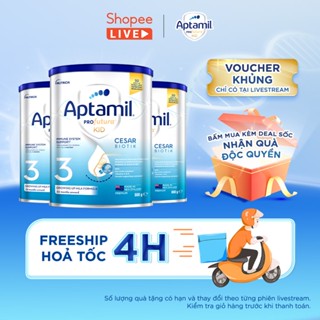 [Aptamil x KOL] Combo 3 Sữa bột Aptamil Kid Cesarbiotik New Zealand số 3 (800g) cho bé từ 24 tháng tuổi