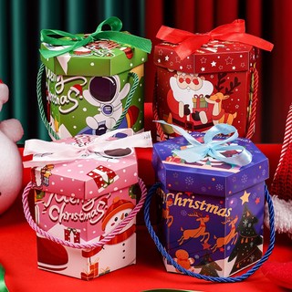 Hộp quà Lục Giác mùa Noel/Giáng Sinh/Năm Mới 2024