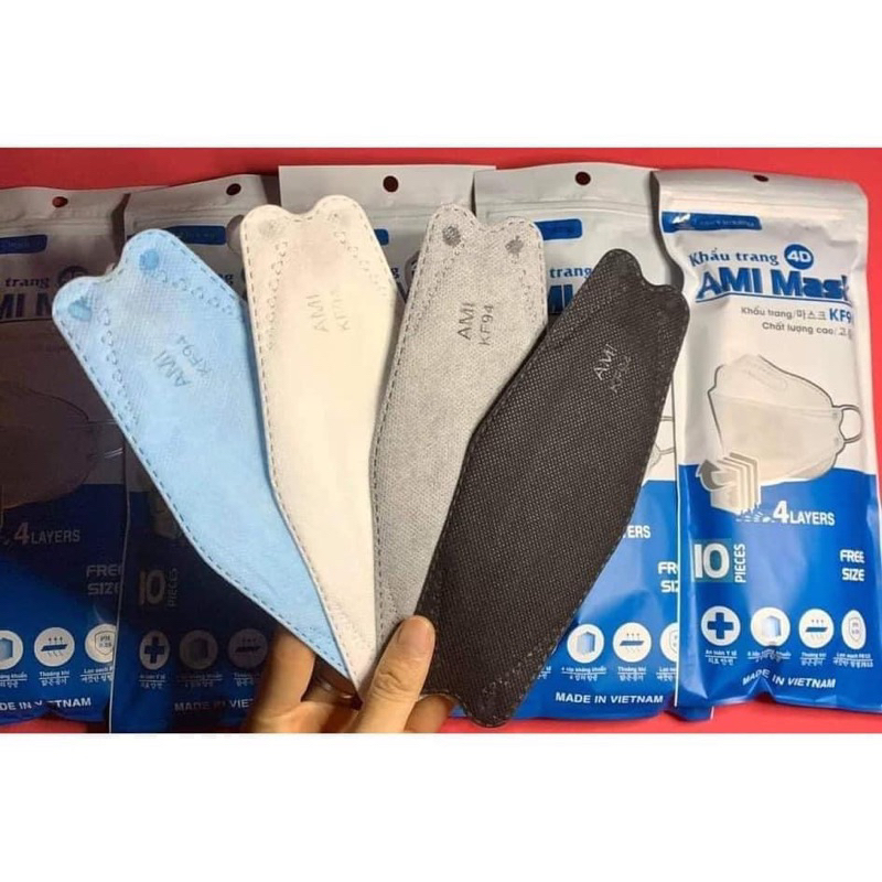 [Hàng cao cấp] Khẩu trang KF94 thùng 300 cái