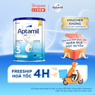 [Aptamil x Duy Thẩm] Sữa bột Aptamil Profutura Kid Cesarbiotik New Zealand số 3 (800g) cho bé từ 24 tháng tuổi