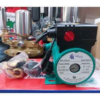 Máy bơm nước tăng áp từ 200w .