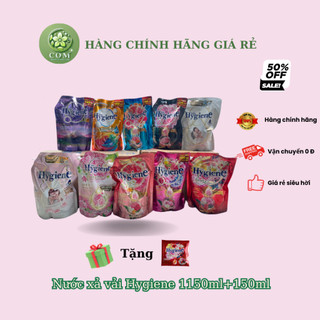  Nước xả vải Hygiene Thái Lan đậm đặc siêu thơm  tặng kèm gói nước giặt 35ml  