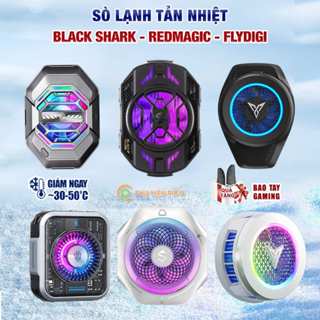 Quạt tản nhiệt điện thoại máy tính bảng sò lạnh Redmagic VC Cooler 5 Pro / Black Shark Funcooler 4 Pro / Flydigi B7X