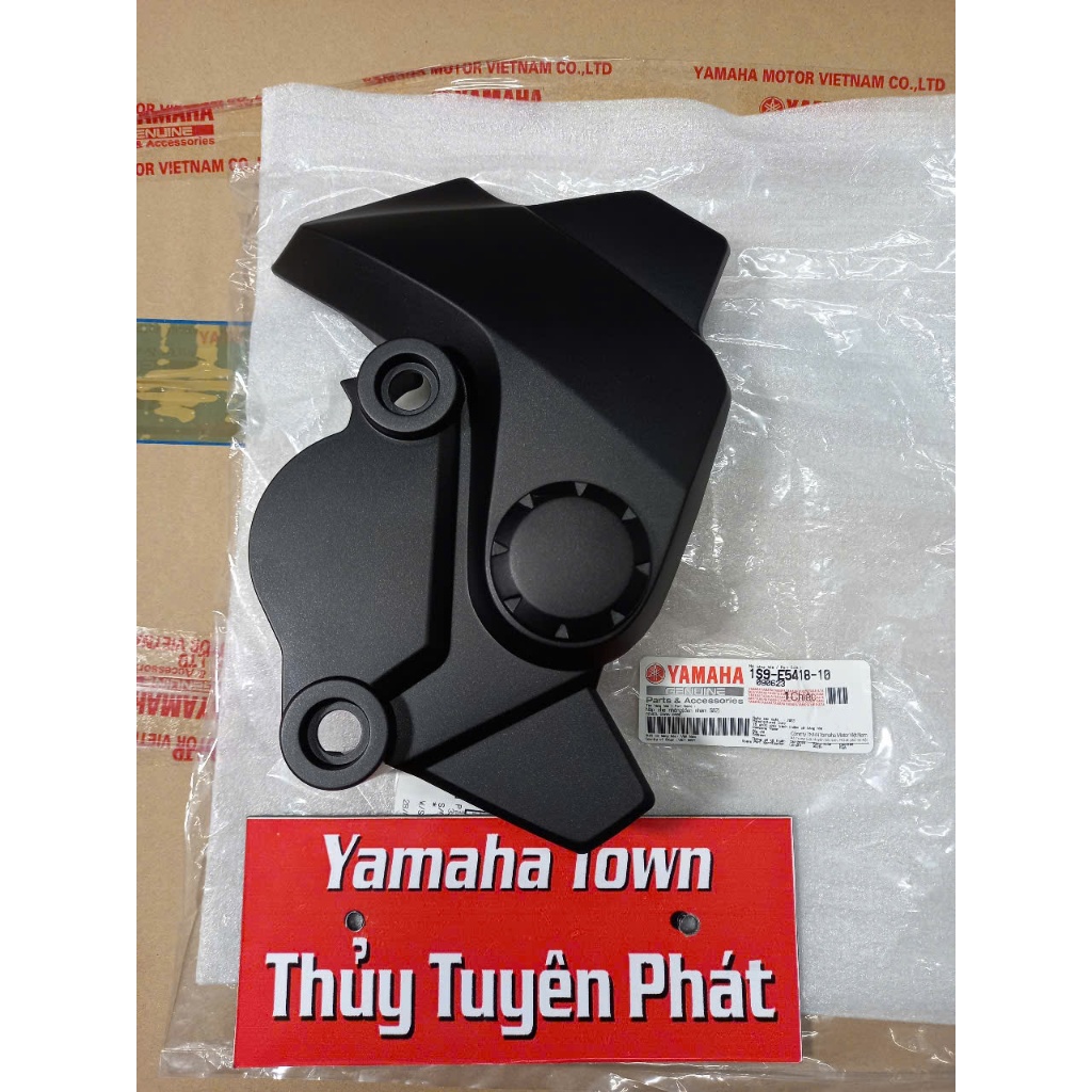 Nắp che nhông trước đen nhám Exciter 2006 đến 2010 zin chính hãng yamaha
