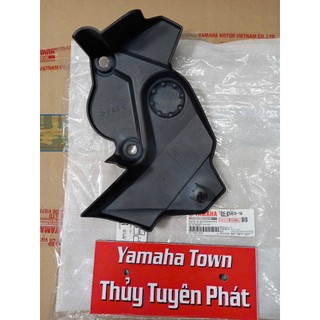 Nắp che nhông trước đen nhám Exciter 2006 đến 2010 zin chính hãng yamaha