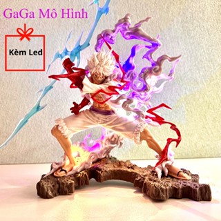Mô Hình Onepiece Luffy Gear 5 Cực Nét Có Led siêu sáng - nhân vật one piece - GaGaMoHinh