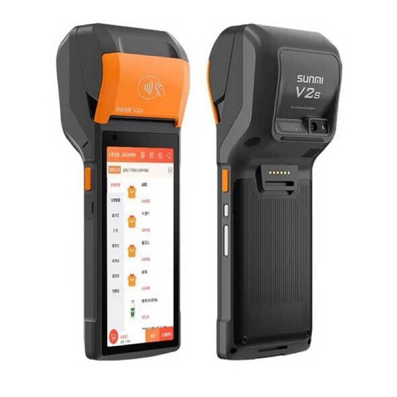 Máy Pos Sunmi V2s (3/32G)  in bill [ Grab,Shopee food,Bemrchant, Eticket,Pos365,Kiotviet...] in nhiệ