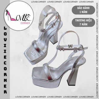 LOVIIECORNER GIÀY CAO GÓT CÔ DÂU - GIÀY CAO GÓT SANDAL ĐẾ ĐÚP 13CM PHONG CÁCH THỜI TRANG HIỆN ĐẠI G230506