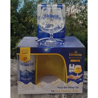  Hộp 6 lon bia Edelweiss tăng kèm ly phiên bản lễ hội 
