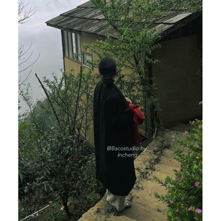 Áo khoác mangto dáng dài boiling