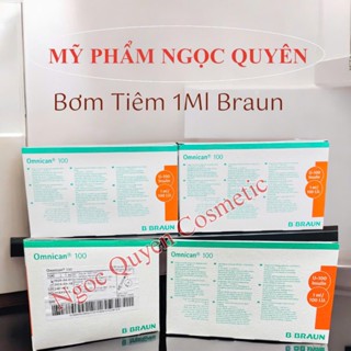 Hộp 100 Cây Kim Tiêm Tiểu Đường B.Braun Omnican 1ml/100 I.U Màu Cam