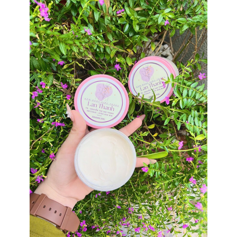 KEM BODY DƯỠNG TRẮNG, trắng - vừa makeup nâng tone Dưỡng trắng - cấp ẩm chuyên sâu