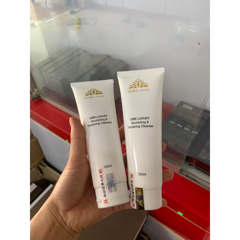 sữa rửa mặt gimi luxury