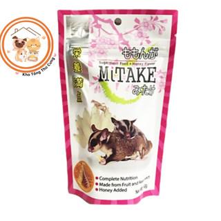  Thức ăn sóc bay Mitake toàn diện đầy đủ dinh dưỡng,thơm ngon Sugar Glider food nhập Thailan gói 50g ,tốt cho sức khỏe 
