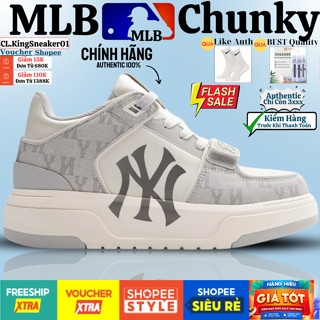 [ Giày Chính Hãng ] Giày Mb Chunky Liner Mid Basic Hot 2023 Chính Hãng, Đế ZTăng Chiều Cao, Bao Check Test-CL.KingSnea