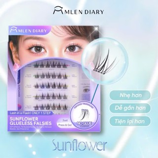  Mi tự dính Mlen diary siêu bền mi tự nhiên không cộm KEO SIÊU CHẮC 