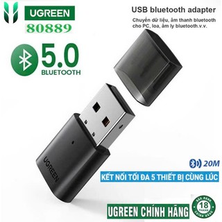 USB Bluetooth 5.4 5.0 5.3 Ugreen 35058 CM748 80889 90225 CM390 (kết nối 5/7 thiết bị,cách 20m)