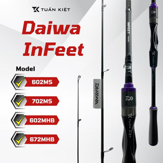 Cần lure máy đứng Daiwa InFeet 702MS - Tuấn Kiệt Fishing