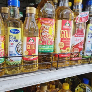 Dầu ăn cái lân, Meizan, Neptune, Simply 400ml và 1lit