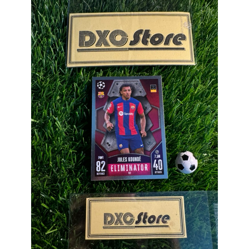 [ CHÍNH HÃNG ] - ELIMINATOR - TOPPS MATCH ATTAX 2024 - JULES KOUNDE (BARCELONA)