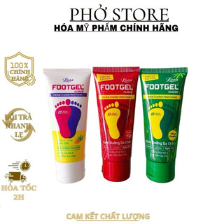 KEM CHỐNG NỨT NẺ DA GÓT CHÂN FOOTGEL LANA tuýp 50G