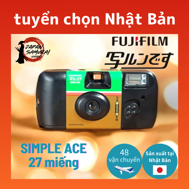 Máy ảnh dùng một lần Fujifilm - trực tiếp từ Nhật Bản
