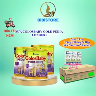 DATE T10/2026_Có Quà Shop + QR tích điểm App_Sữa ColosBaby Gold Pedia 800g Cho Trẻ 1-10 Tuổi