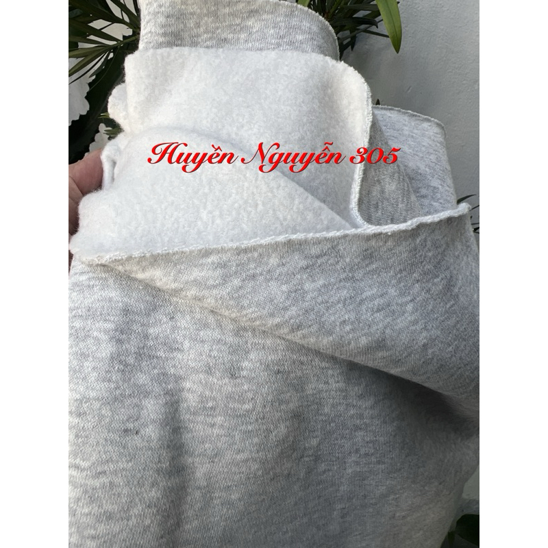 Vải thun nỉ 100% Cotton co dãn 2 chiều
