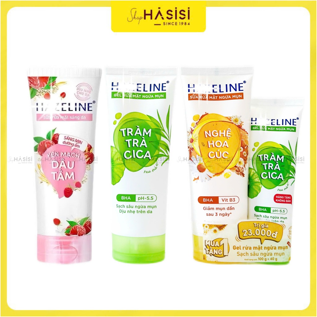 Sữa Rửa Mặt Ngừa Mụn HAZELINE