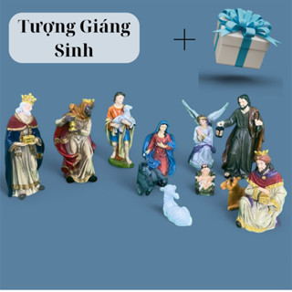  Tượng Lẻ Giáng Sinh 20cm Mang Lại Vẻ Đẹp Ấm Áp Cho Mùa Giáng Sinh   Tượng có sẵn   