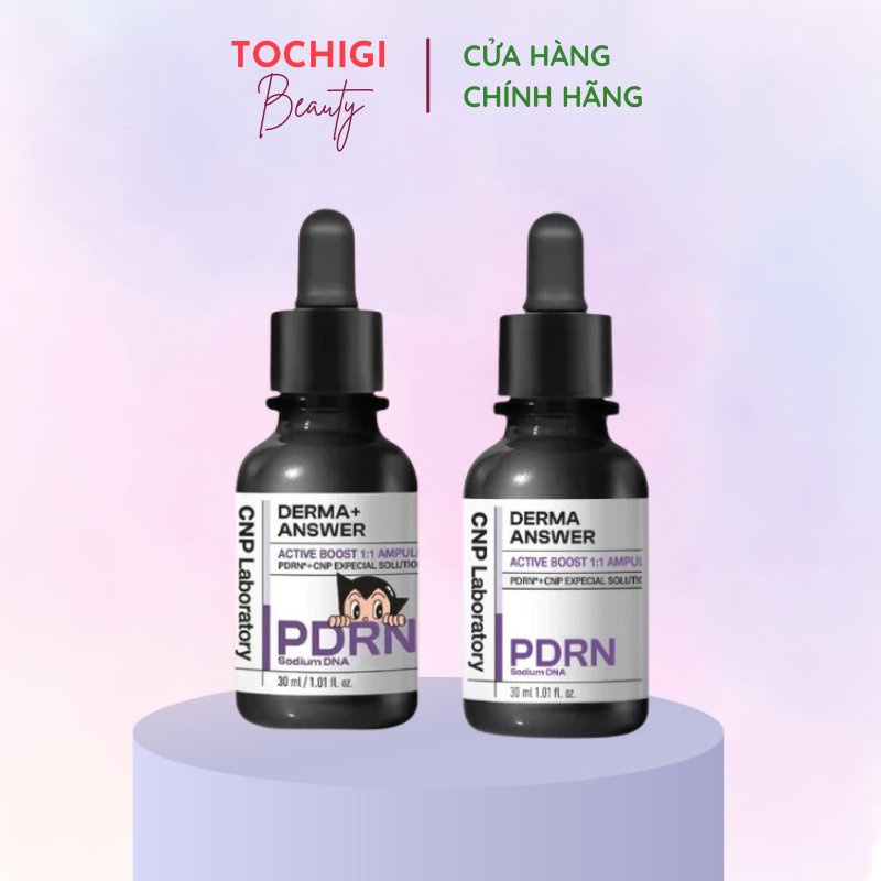 Tinh Chất Trẻ Hóa, Căng Bóng Và Phục Hồi Da CNP Laboratory Derma+ Answer Active Boost 1:1 Ampule