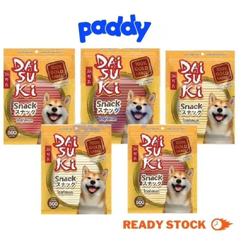 Snack Chó Que Gặm Sạch Răng Daisuki 500g (Thái Lan)