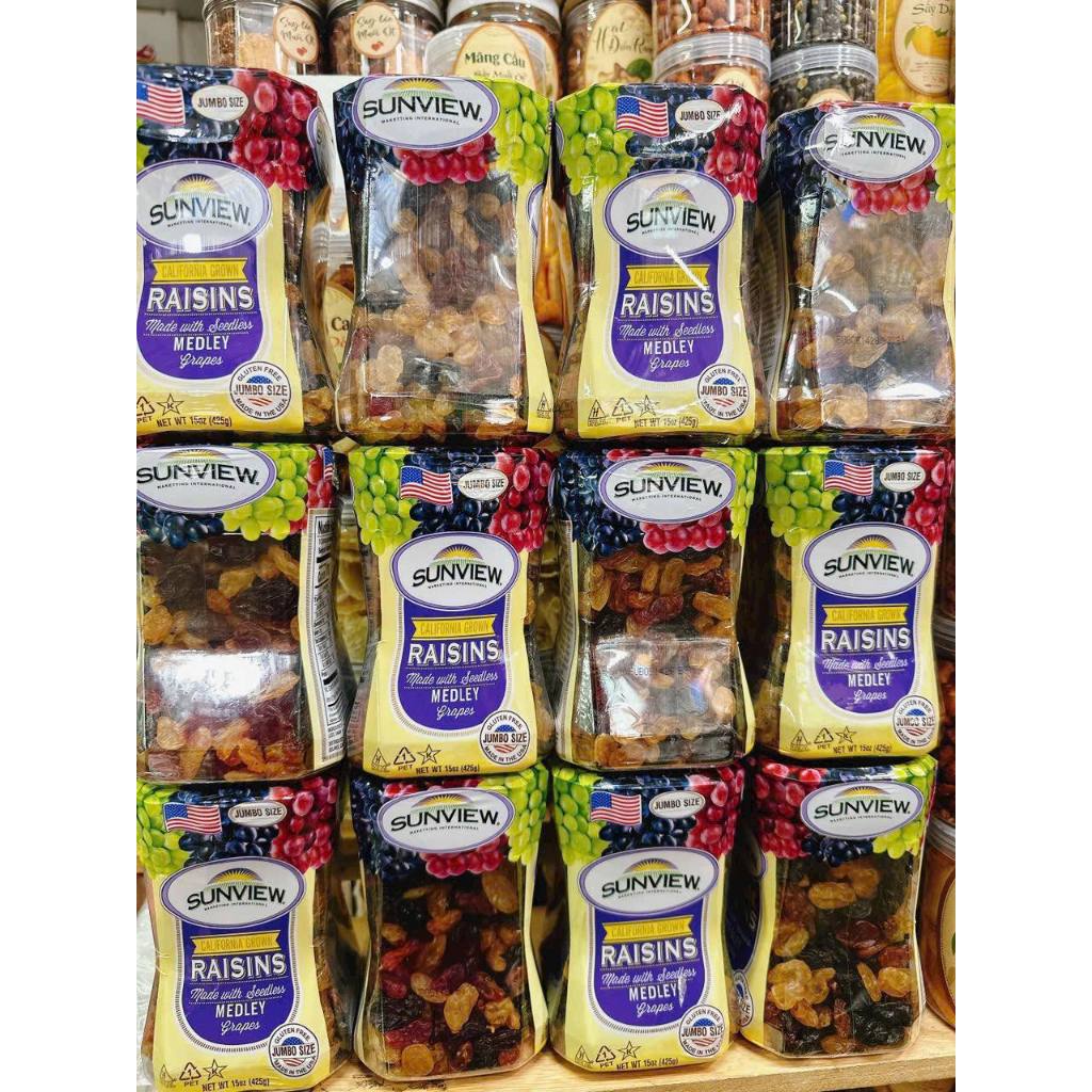 NHO MỸ RAISIN MẪU MỚI