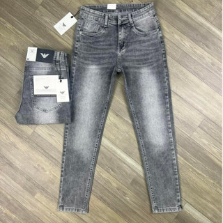 quần bò jean nam dài xanh đen trơn đẹp mẫu cơ bản đi học đi làm,chất jean co giãn mềm mại chuẩn shop