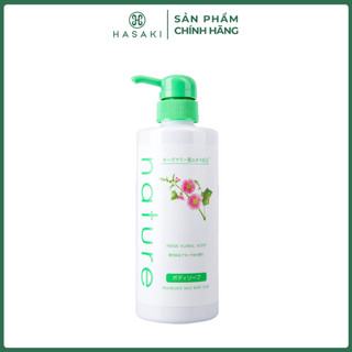 Sữa Tắm Naris Nature Dịu Nhẹ Hương Hoa Tươi Mát Fresh Floral Scent Fragrance Mild Body Soap 500ml