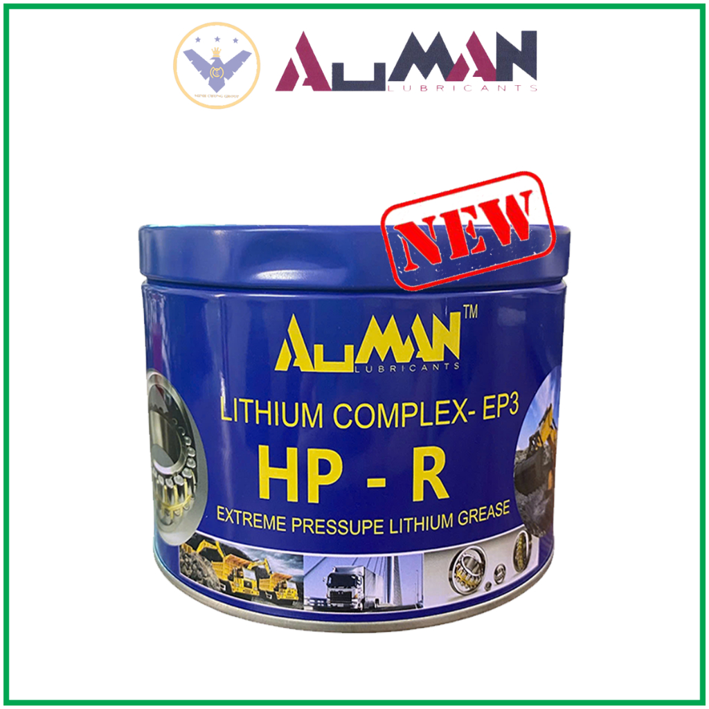 Mỡ chịu nhiệt 380 độ chịu áp cao Auman Lithium Greases EP3 hộp 1kg