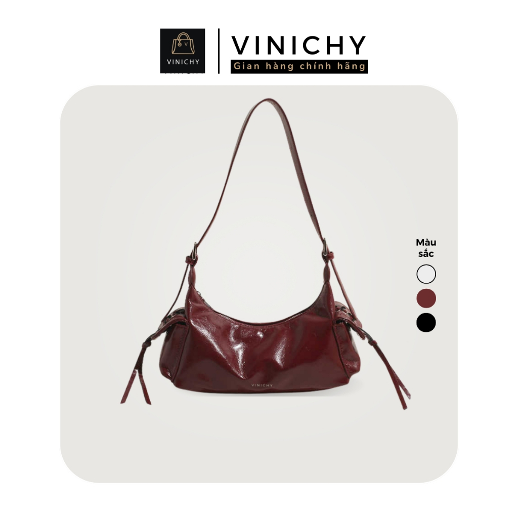 Túi xách nữ đeo vai VINICHY size 24cm HA596
