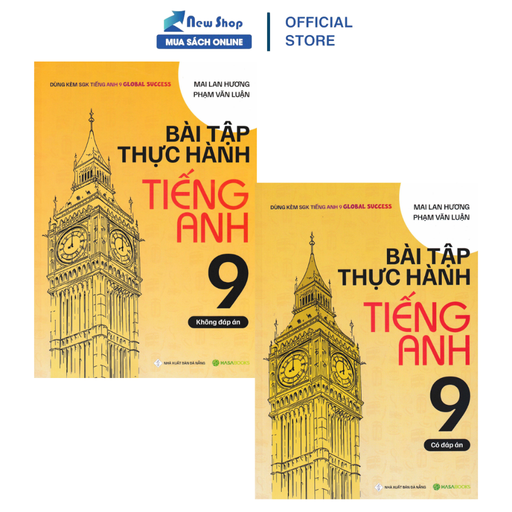 Sách - Bài Tập Thực Hành Tiếng Anh 9 (Dùng Kèm SGK Tiếng Anh 9 Global Success) - HASA