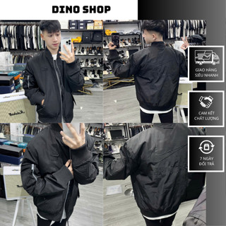  Áo Khoác Nai Thêu Logo Đơn giản - Áo Bomber Nam Nai Air Thêu Chữ Hàng Cao cấp 