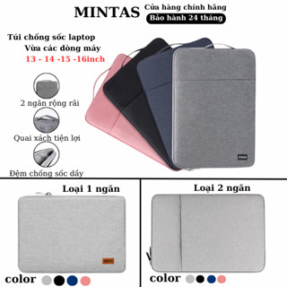 Túi chống sốc đựng laptop đệm dầy chống sốc chống chầy xước bảo vệ laptop. Túi đựng laptop chống thấm nước MINTAS
