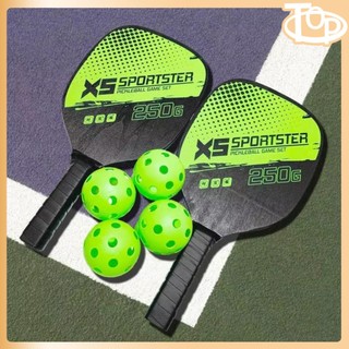 Bộ vợt 2 pickleball Và 4 Quả Bóng Pickleball Kèm túi đựng Phụ Kiện Thể Thao