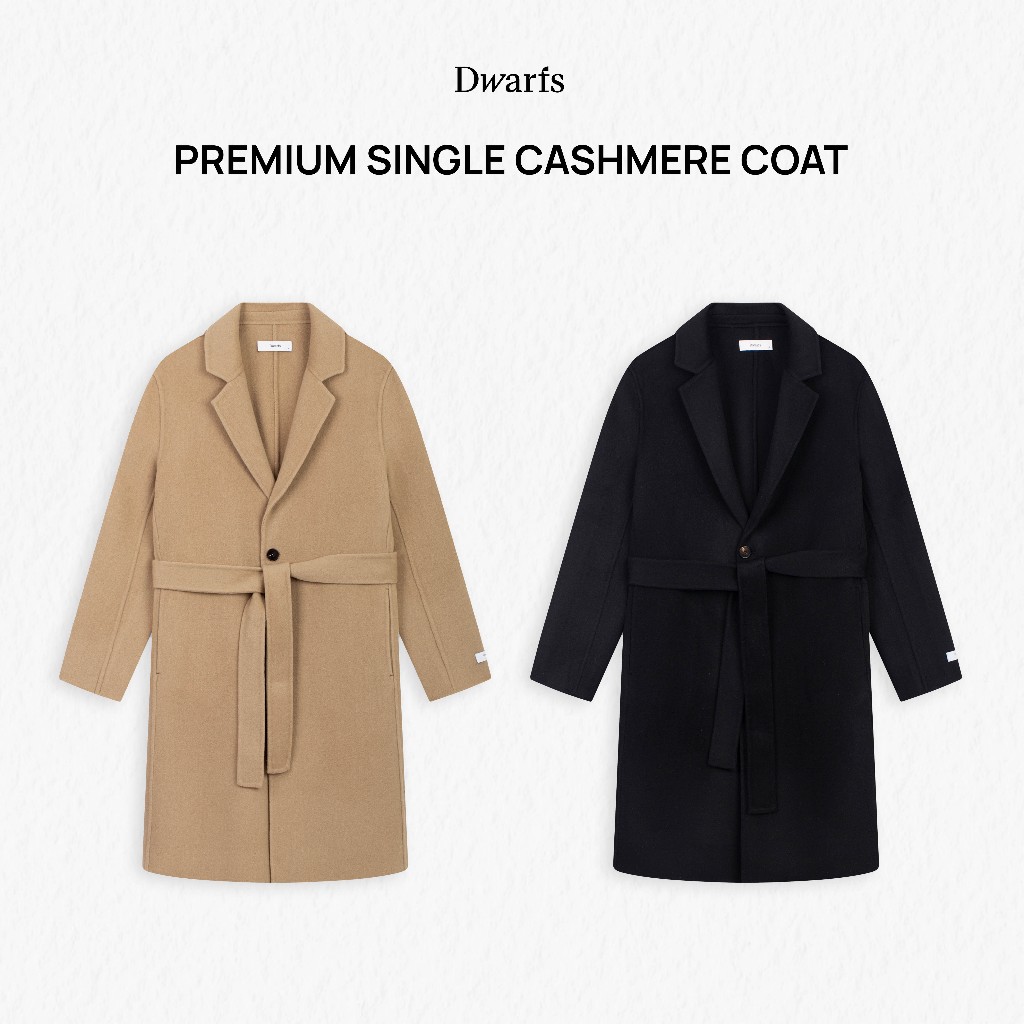 Áo khoác măng tô dài nam - Dwarfs - Premium Single Cashmere Coat