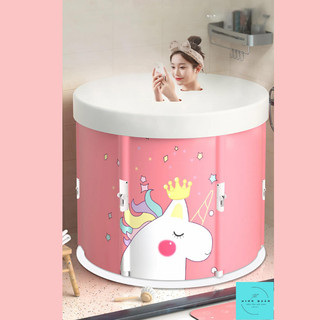  Bồn Tắm Gấp Gọn Tự Bung Lắp Ráp Sẵn Để Ngâm Thảo Dược Ngâm Đá Đã Ráp Sẵn  