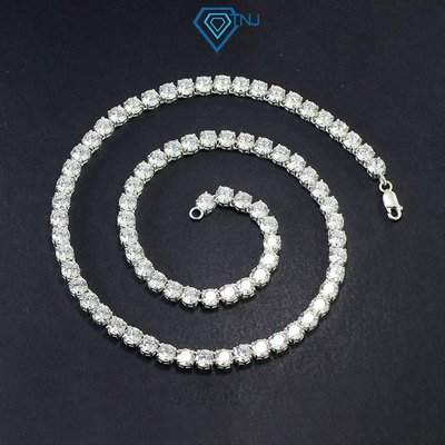 Dây chuyền tennis đá 6 ly cho nam cá tính DCK0054 - Trang Sức TNJ