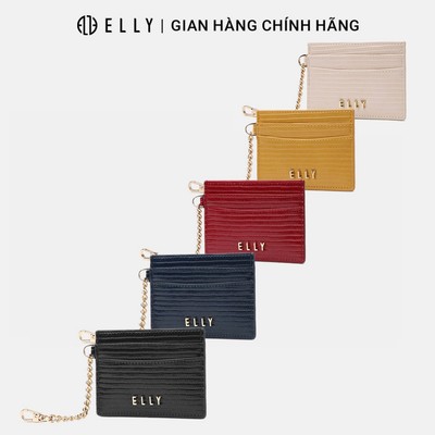 Ví da nữ ELLY EVH106 ví cầm tay mini da tổng hợp cao cấp thời trang nhỏ gọn